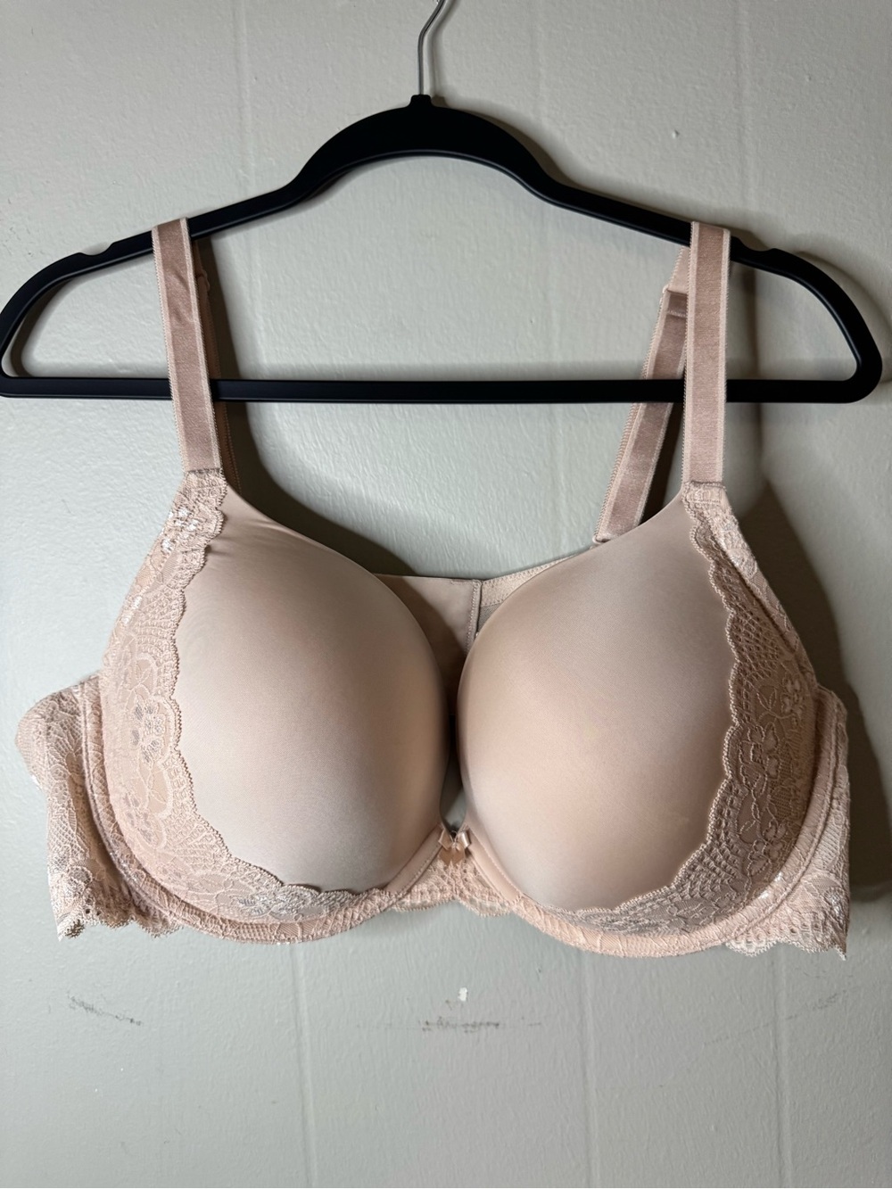 Torrid Nude Lace Detail Bra Size 48B | Plus Size Full Coverage Lingerie